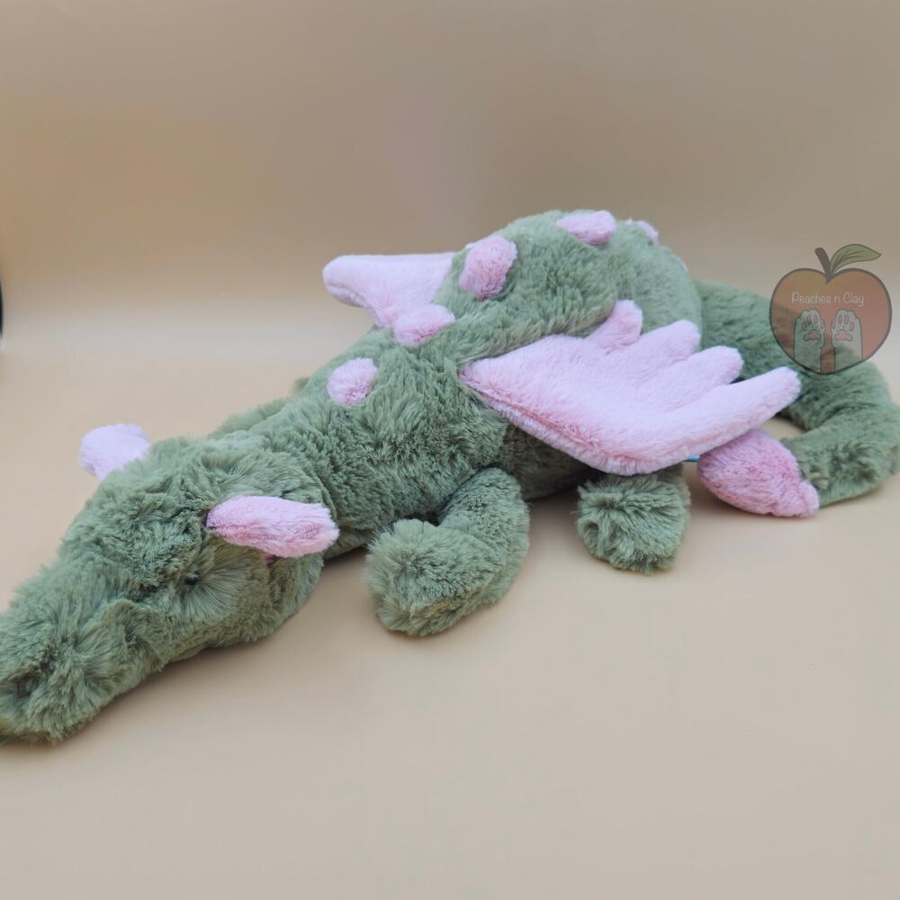 Jellycat Malachy Dragon Large - AUTHENTIC - NEW WITH TAGS